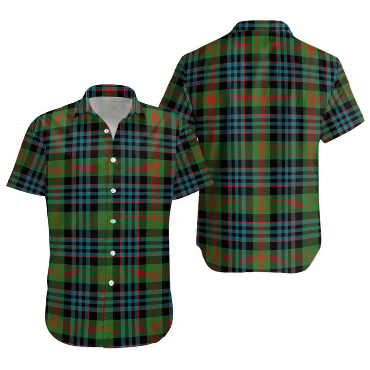 Newlands (Walker Newlands) Ancient Clan Badge Tartan Short Sleeve Shirt