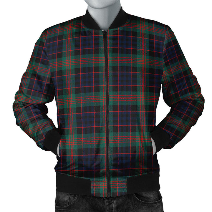 Newlands (Walker Newlands) Modern Clan Badge Tartan Bomber Jacket