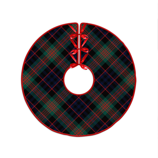 Newlands (Walker Newlands) Modern Clan Badge Tartan Christmas Tree Skirt
