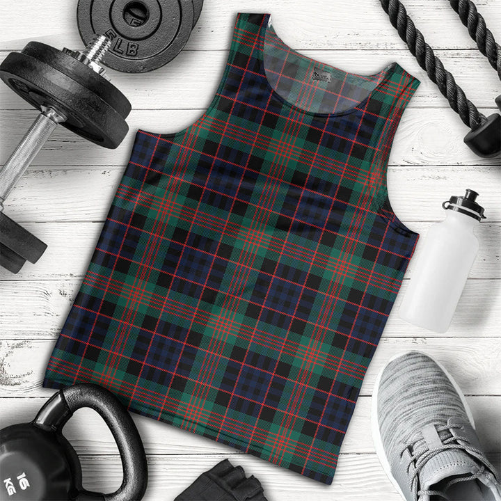 Newlands (Walker Newlands) Modern Clan Badge Tartan Men Tank Top