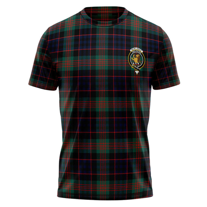 Newlands (Walker Newlands) Modern Clan Badge Tartan T-Shirt
