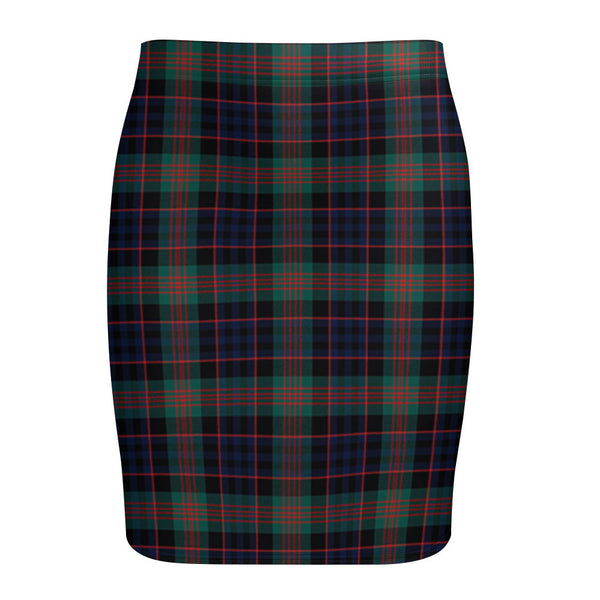 Newlands (Walker Newlands) Modern Tartan Fitted Skirt