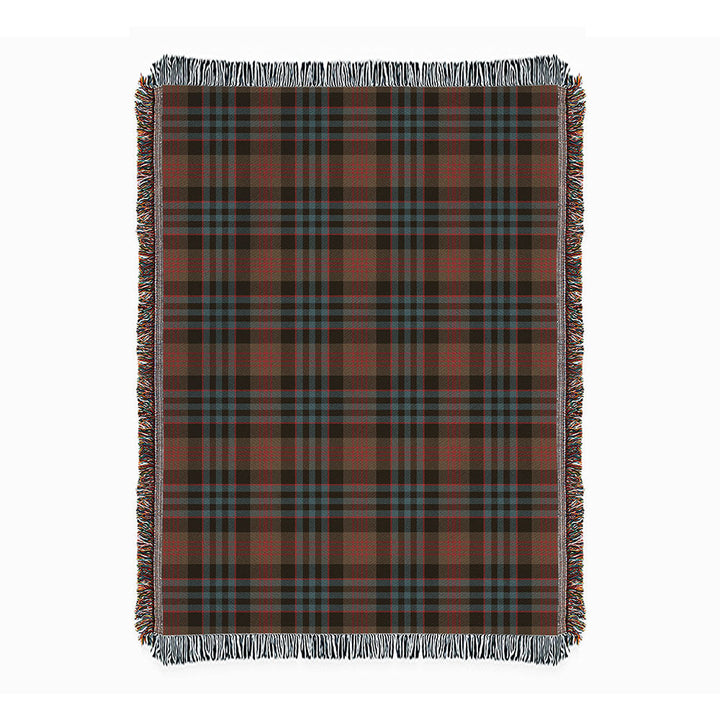 Newlands (Walker Newlands) Weathered Clan Badge Tartan Woven Blanket