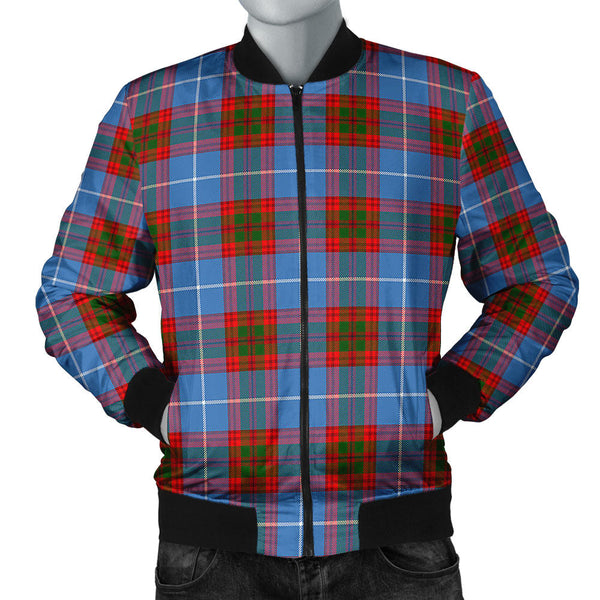Newton Clan Badge Tartan Bomber Jacket