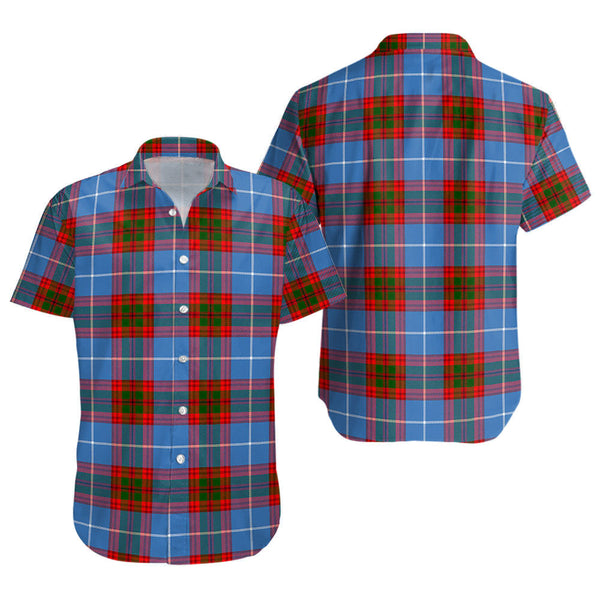 Newton Clan Badge Tartan Short Sleeve Shirt