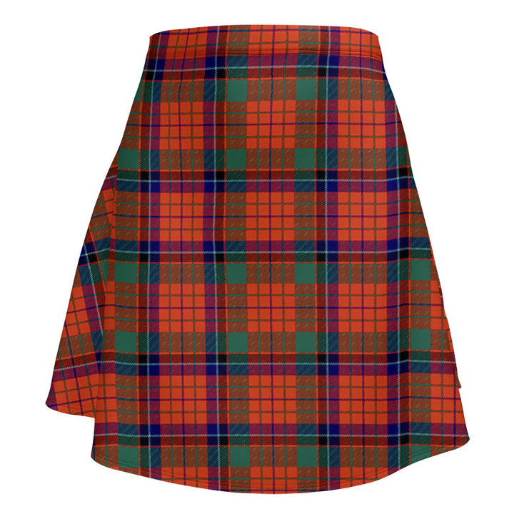 Nicolson Ancient Clan Badge Tartan Flared Skirt