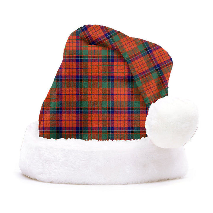 Nicolson Ancient Clan Badge Tartan Plush Christmas Hat