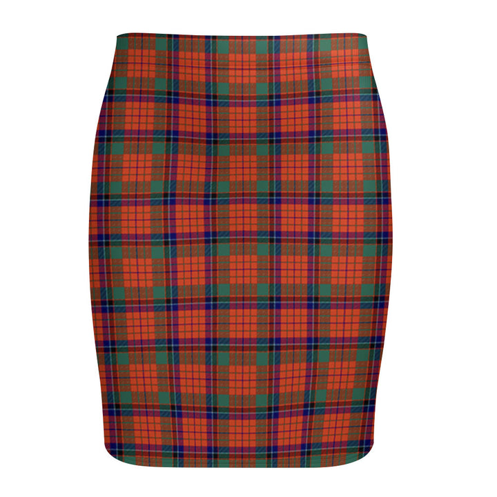 Nicolson Ancient Tartan Fitted Skirt