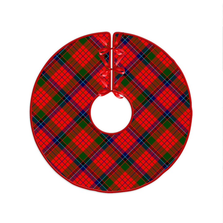 Nicolson Modern Clan Badge Tartan Christmas Tree Skirt