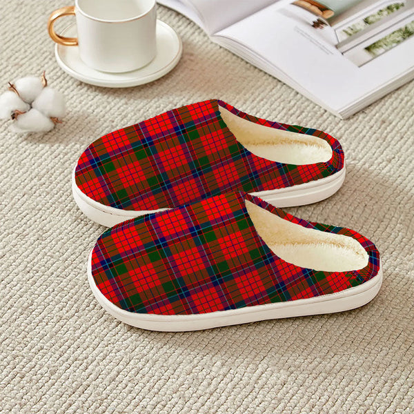 Nicolson Modern Clan Badge Tartan Plush Slipper
