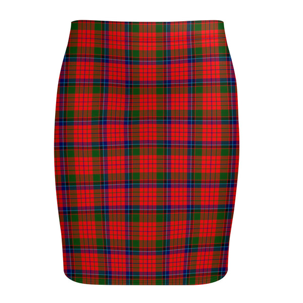 Nicolson Modern Tartan Fitted Skirt