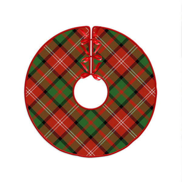 Nisbet (Nisbit) Ancient Clan Badge Tartan Christmas Tree Skirt