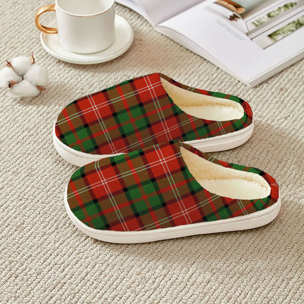 Nisbet (Nisbit) Ancient Clan Badge Tartan Plush Slipper