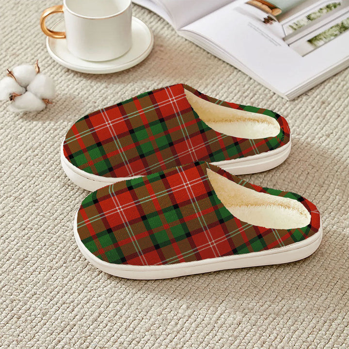 Nisbet (Nisbit) Ancient Clan Badge Tartan Plush Slipper