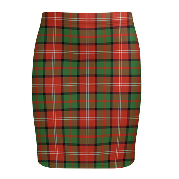 Nisbet (Nisbit) Ancient Tartan Fitted Skirt