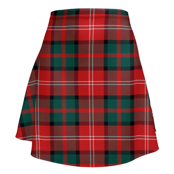 Nisbet (Nisbit) Modern Clan Badge Tartan Flared Skirt