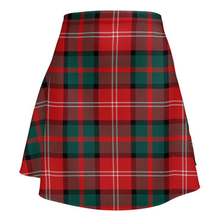 Nisbet (Nisbit) Modern Clan Badge Tartan Flared Skirt