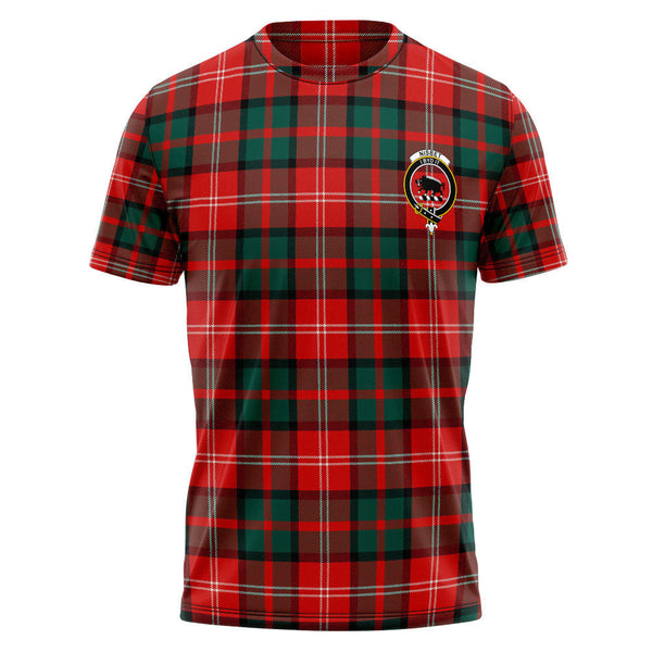 Nisbet (Nisbit) Modern Clan Badge Tartan T-Shirt