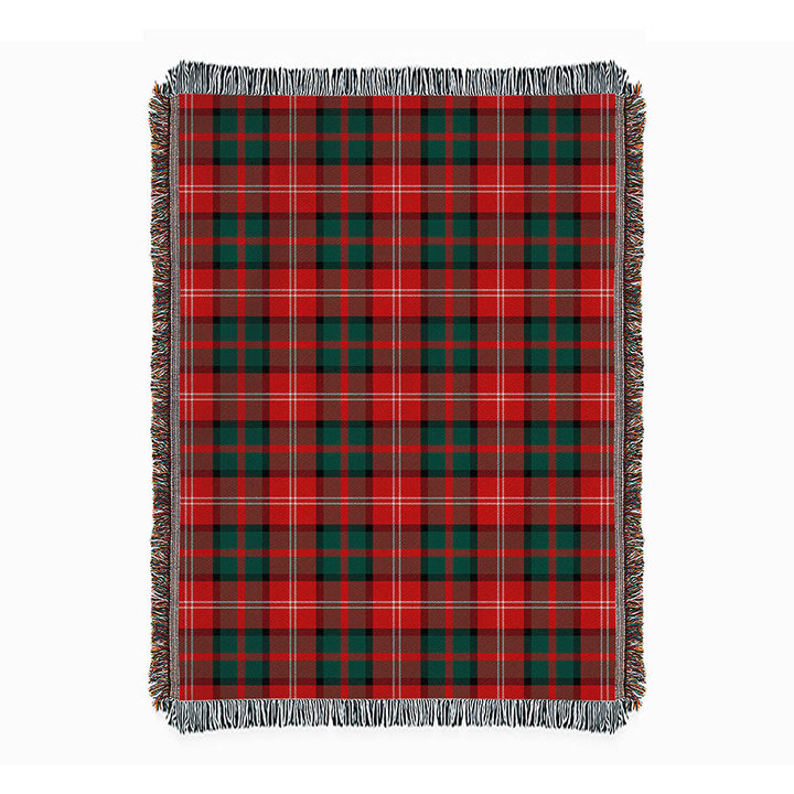 Nisbet (Nisbit) Modern Clan Badge Tartan Woven Blanket