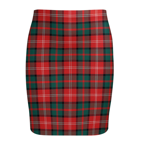 Nisbet (Nisbit) Modern Tartan Fitted Skirt
