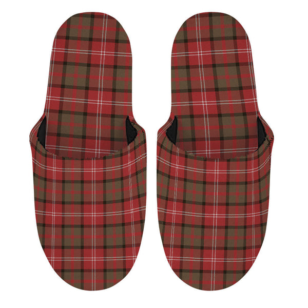 Nisbet (Nisbit) Weathered Clan Badge Tartan Mop Slippers