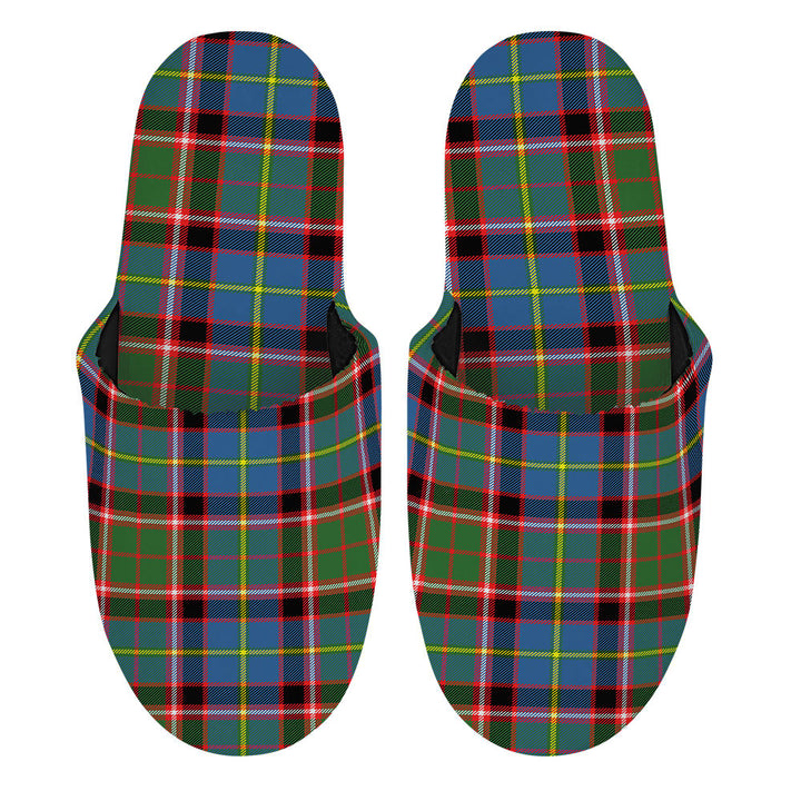 Norvel Clan Badge Tartan Mop Slippers
