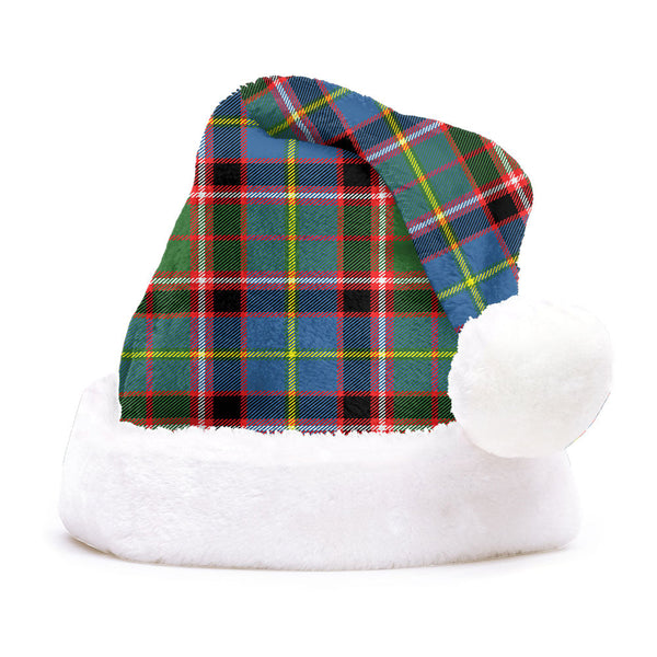 Norvel Clan Badge Tartan Plush Christmas Hat
