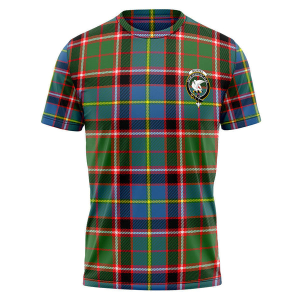 Norvel Clan Badge Tartan T-Shirt