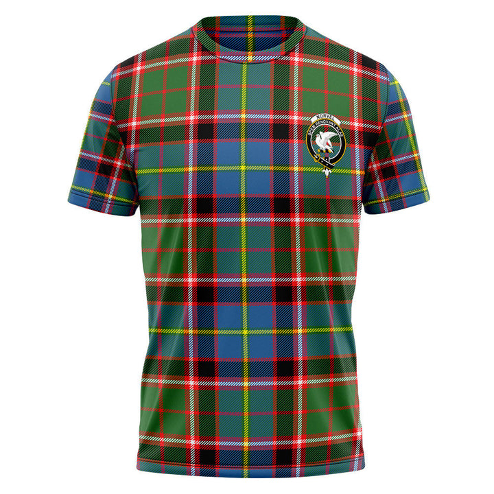 Norvel Clan Badge Tartan T-Shirt