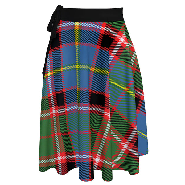 Norvel Tartan Wrap Skirt