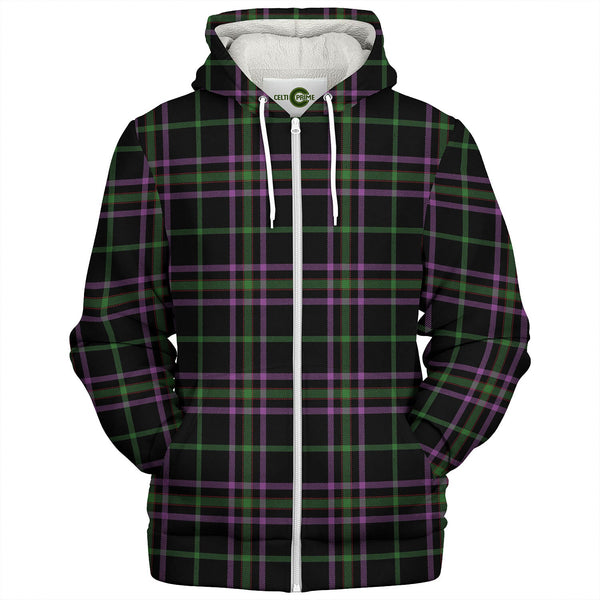 O-Boyle Modern Tartan Sherpa Hoodie