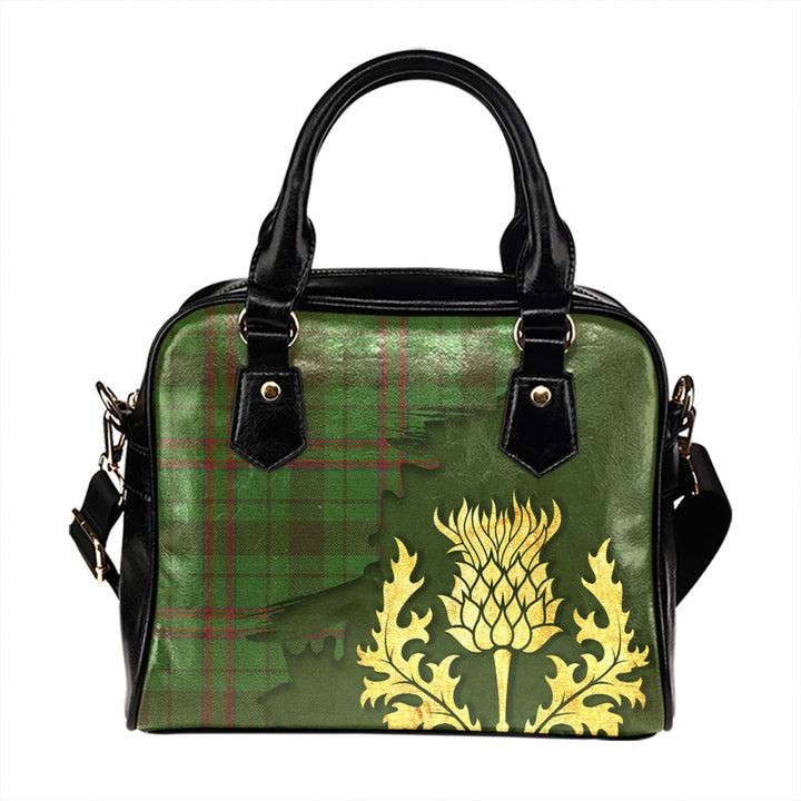 O-Brien 2 (Bryne 2) Ancient Tartan Shoulder Handbag Thistle Oldest Style