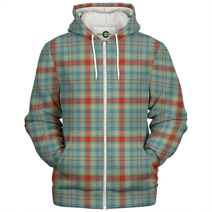 O-Brien (Bryne) Ancient Tartan Sherpa Hoodie