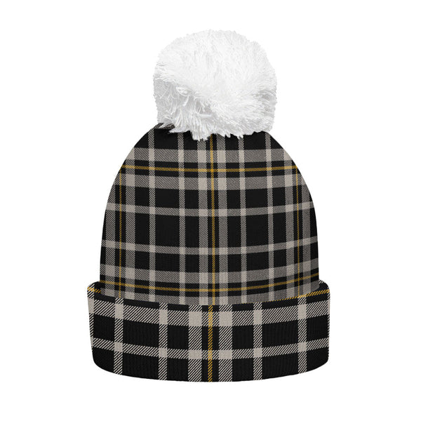 Ochterlony (Auchterlony) Ancient Clan Badge Tartan Bobble Beanie Hat