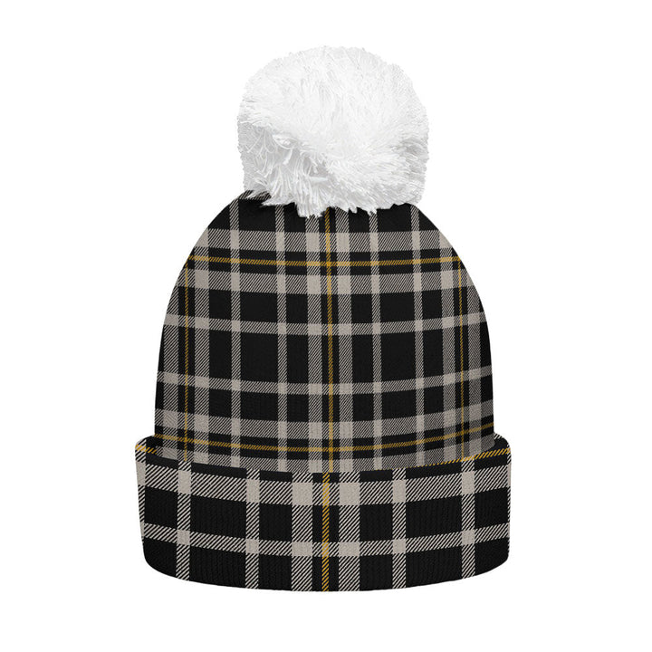Ochterlony (Auchterlony) Ancient Clan Badge Tartan Bobble Beanie Hat