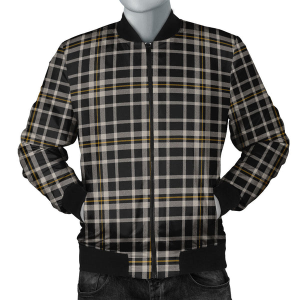 Ochterlony (Auchterlony) Ancient Clan Badge Tartan Bomber Jacket