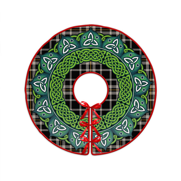 Ochterlony (Auchterlony) Ancient Clan Badge Tartan Christmas Tree Skirt Heritage Holiday Decor