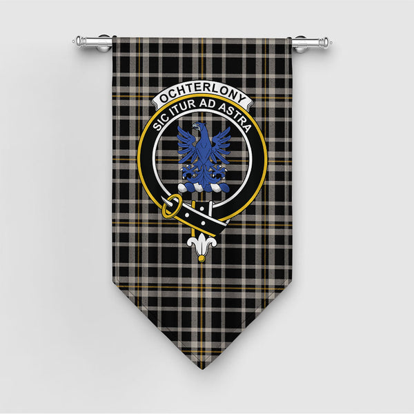 Ochterlony (Auchterlony) Ancient Clan Badge Tartan Gonfalon