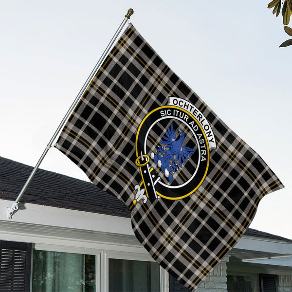 Ochterlony (Auchterlony) Ancient Clan Badge Tartan House Flag