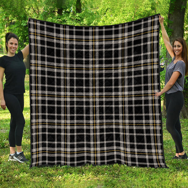 Ochterlony (Auchterlony) Ancient Clan Badge Tartan Premium Quilt