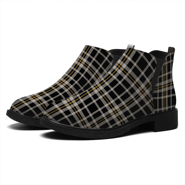 Ochterlony (Auchterlony) Ancient Tartan Flat Ankle Boots