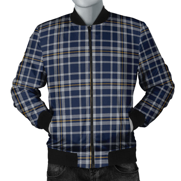 Ochterlony (Auchterlony) Modern Clan Badge Tartan Bomber Jacket