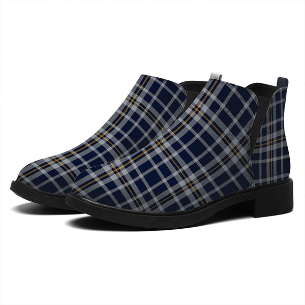 Ochterlony (Auchterlony) Modern Tartan Flat Ankle Boots