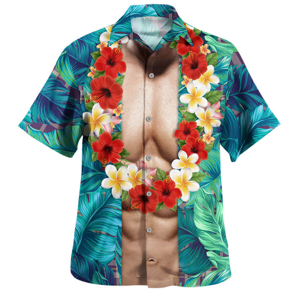 Ochterlony (Auchterlony) Weathered Clan Badge Tartan Hawaiian Shirt Men and Women Funny Style