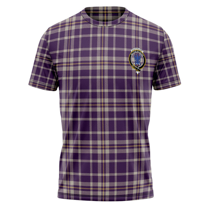 Ochterlony (Auchterlony) Weathered Clan Badge Tartan T-Shirt