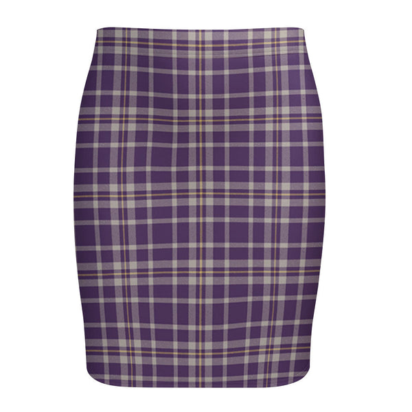 Ochterlony (Auchterlony) Weathered Tartan Fitted Skirt