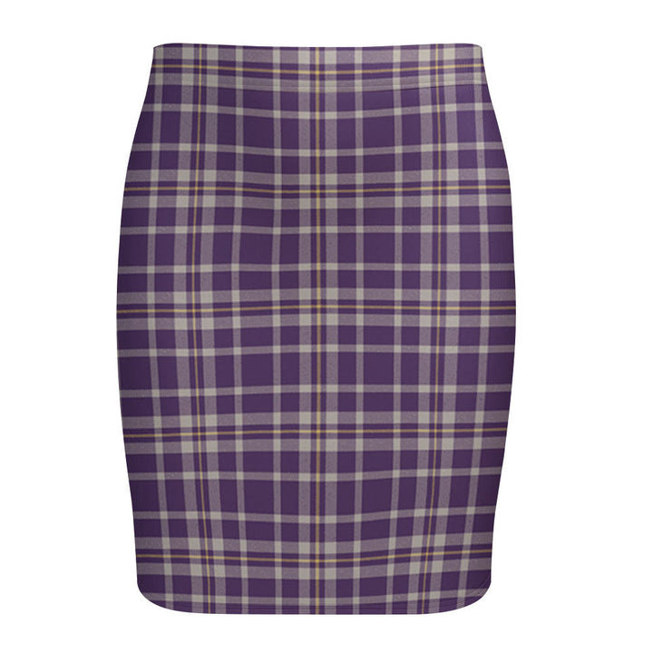 Ochterlony (Auchterlony) Weathered Tartan Fitted Skirt