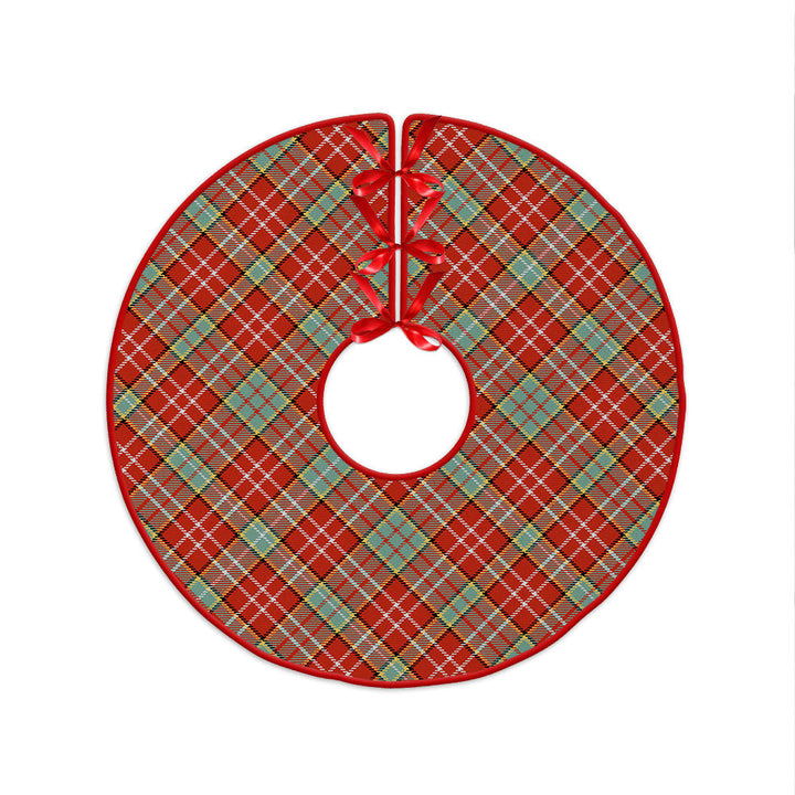 Ogilvie Ancient Clan Badge Tartan Christmas Tree Skirt