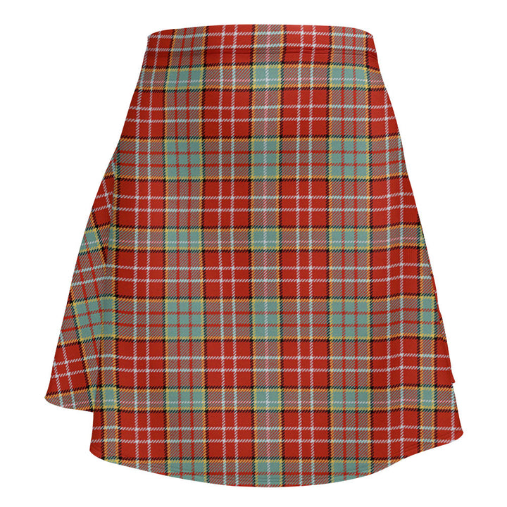 Ogilvie Ancient Clan Badge Tartan Flared Skirt