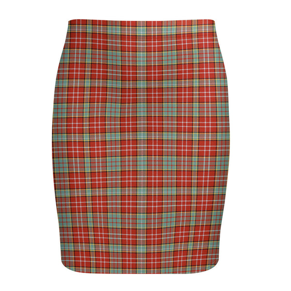 Ogilvie Ancient Tartan Fitted Skirt
